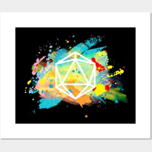 Possibilities (White d20) Posters and Art